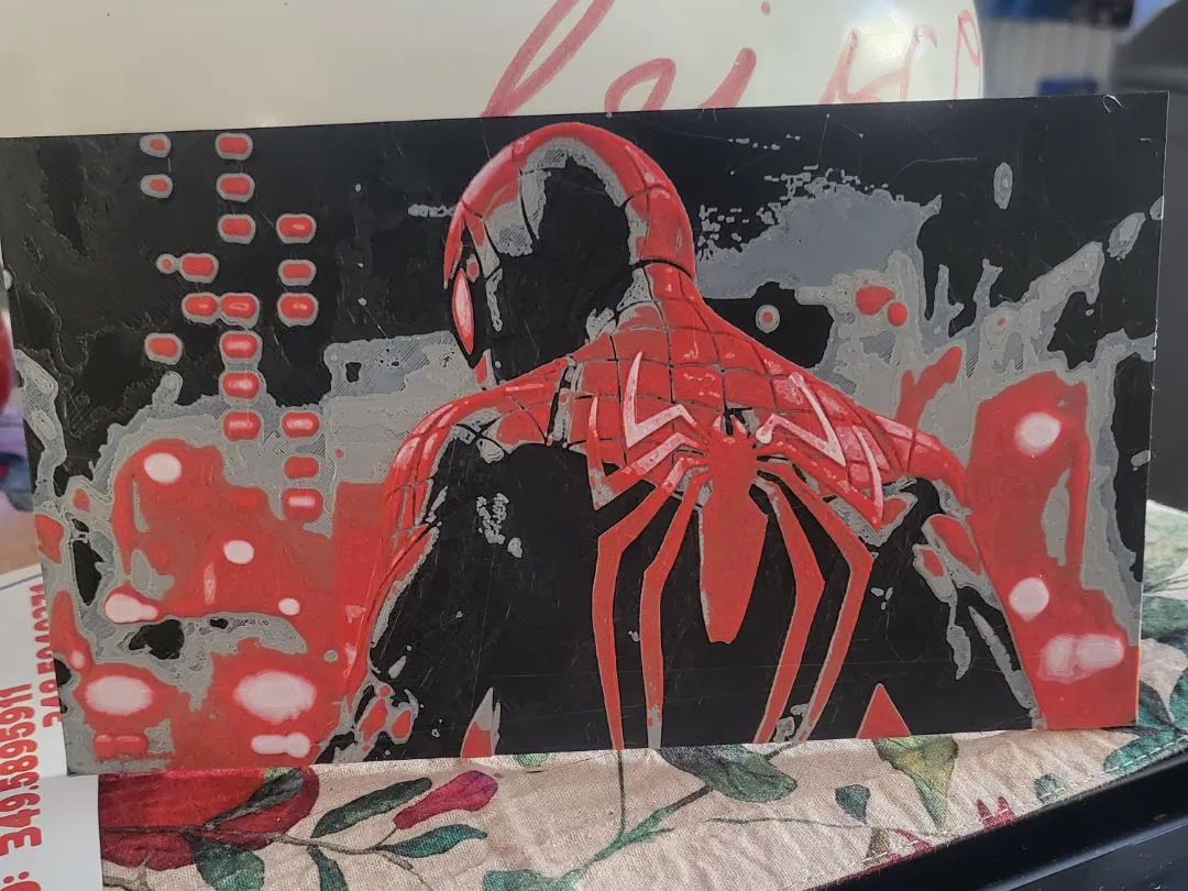 spiderman hueforge