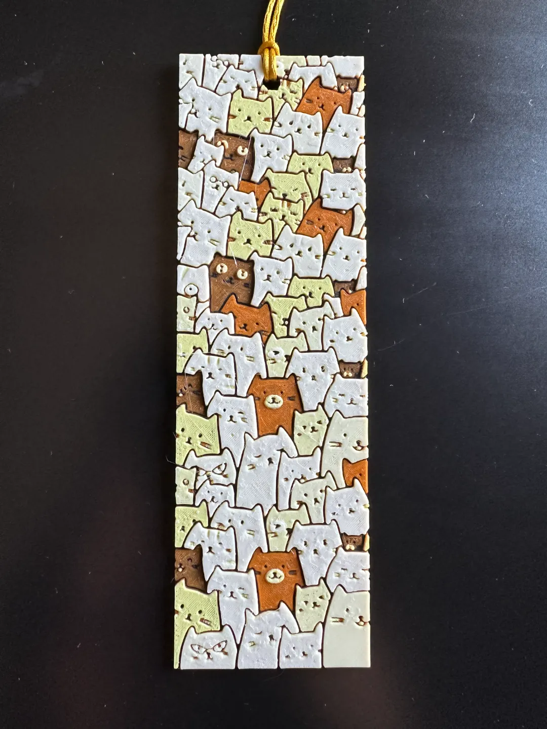 Cute Cats Bookmark - Hueforge
