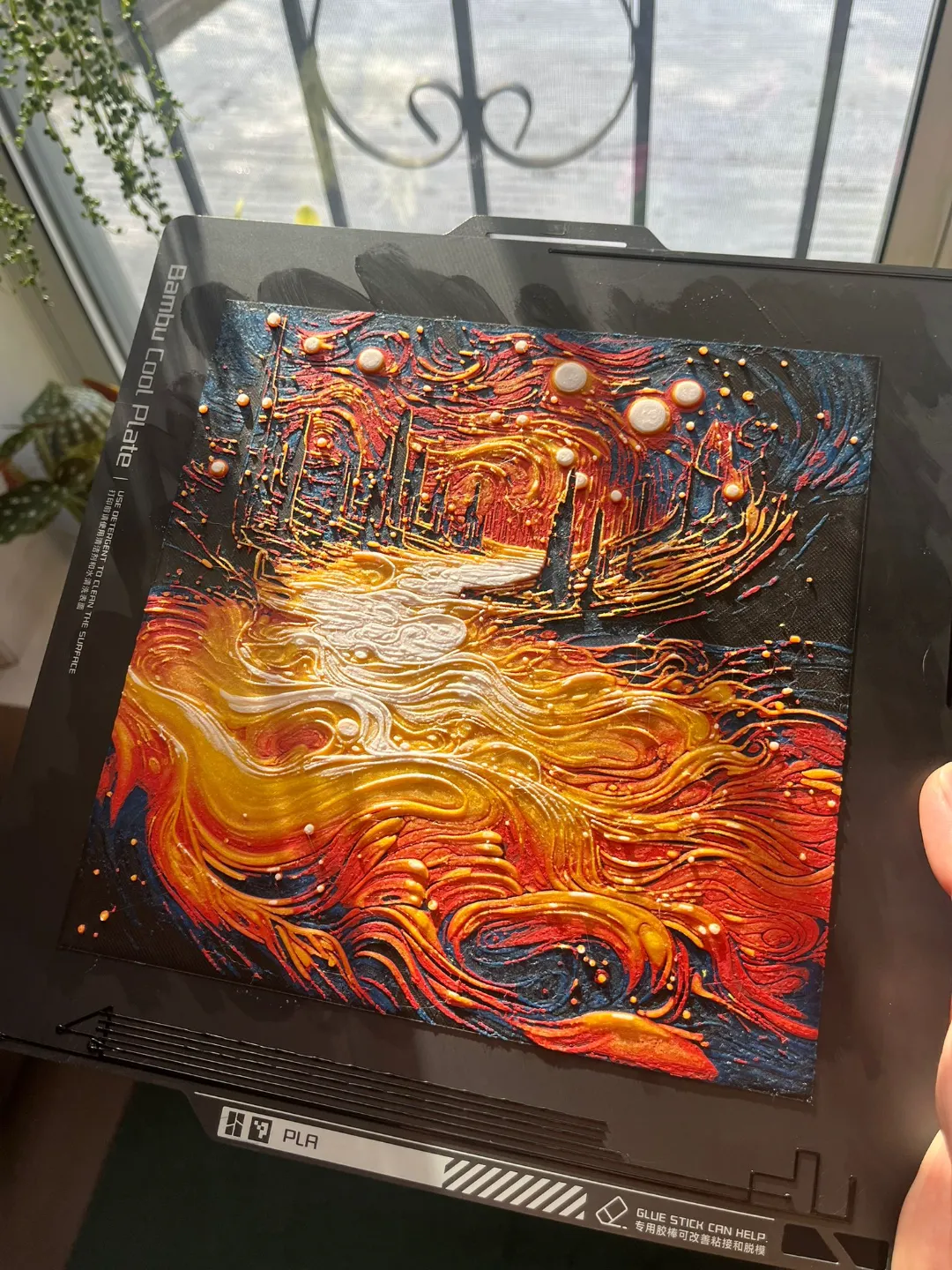Van Gogh Mystic Land (HueForge)