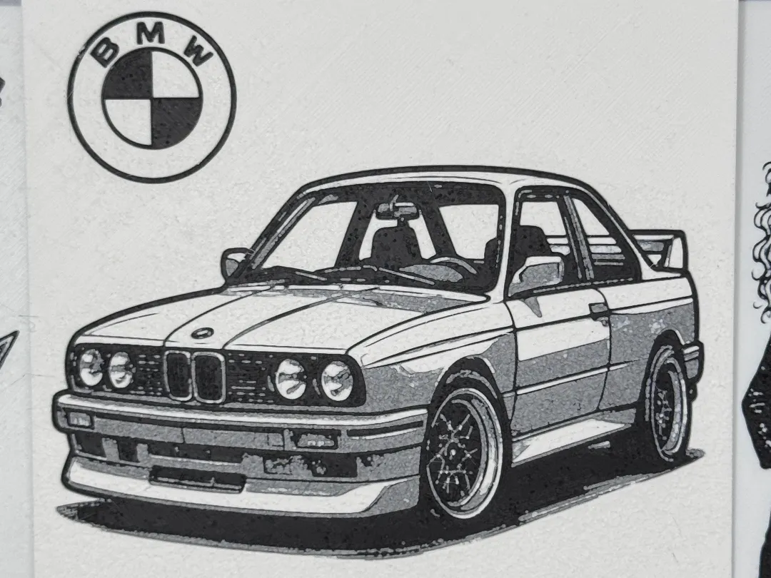 Hue Forge Karikatur 3er BMW