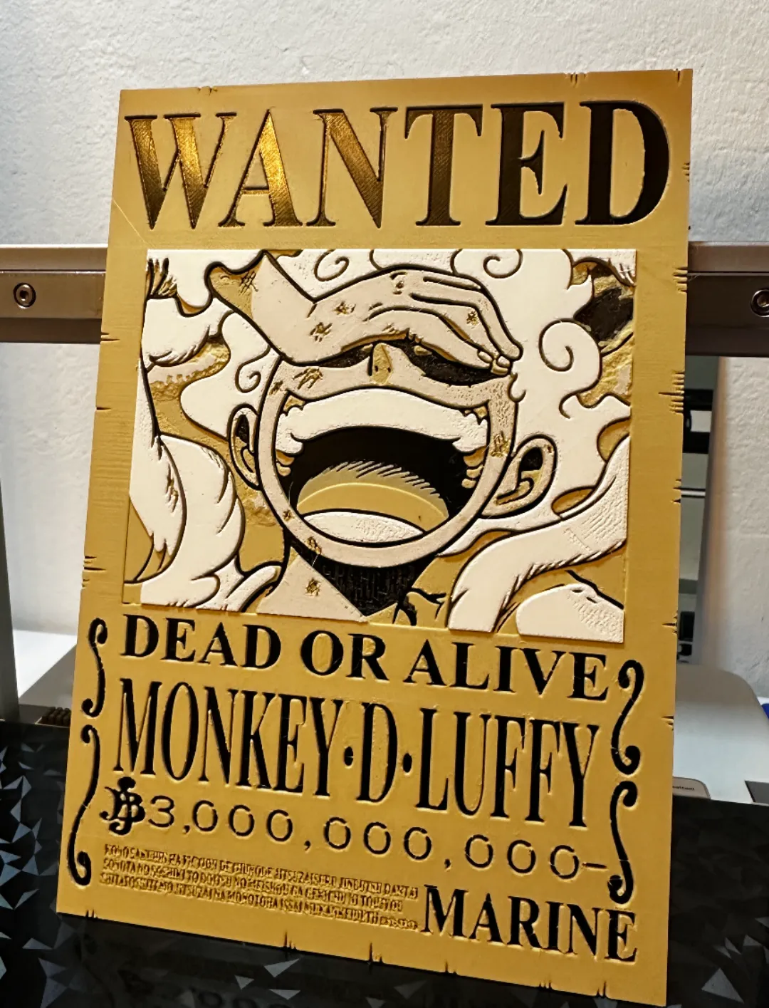 Luffy One Piece Hueforge