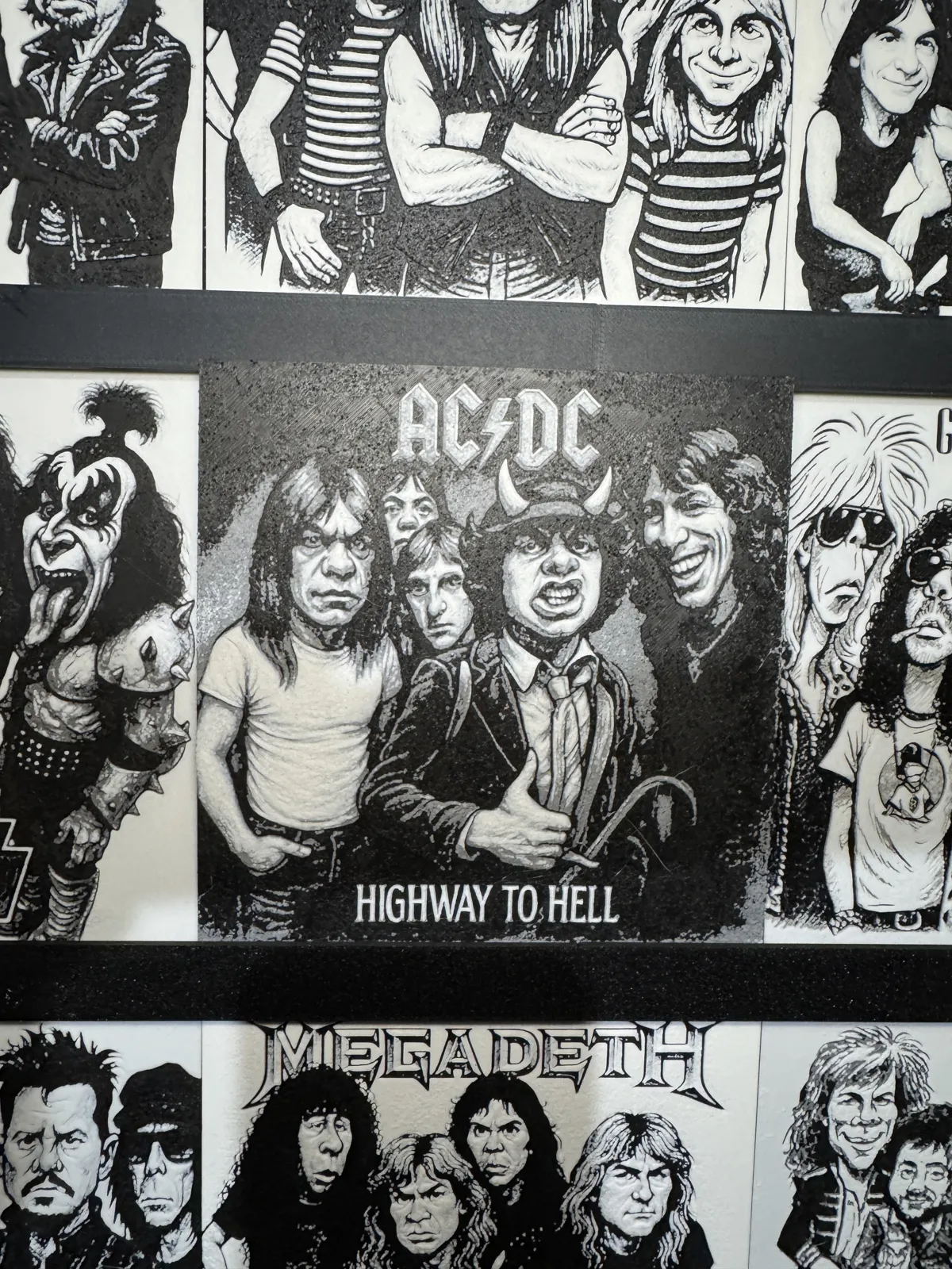 Hue Forge Karikatur AC/DC - Highway to Hell