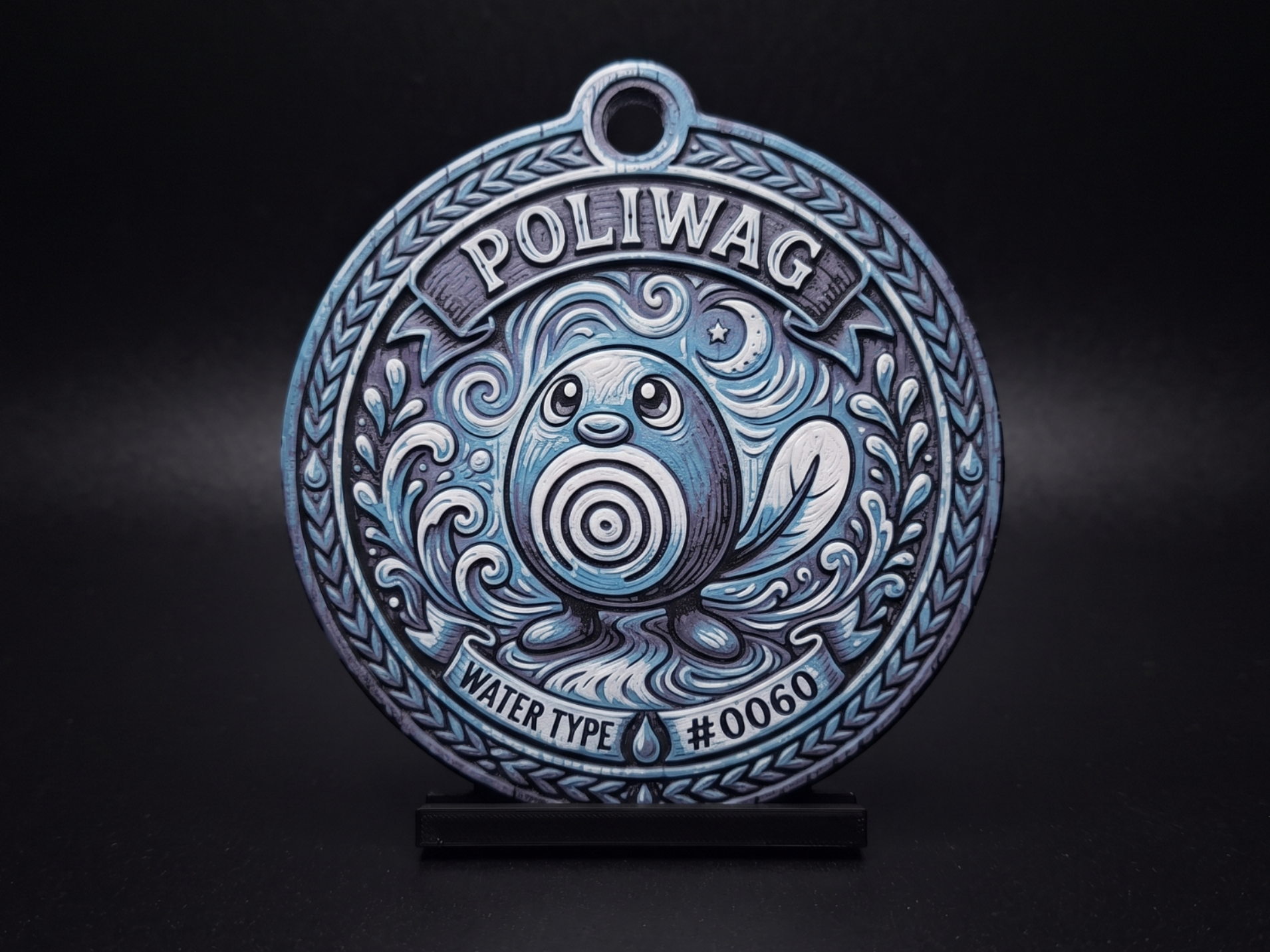 Poliwag #0060 - Pokemon Ornament