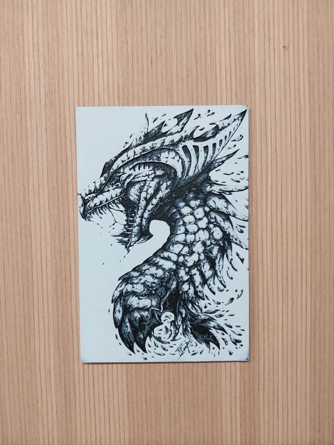 Hueforge Dragon