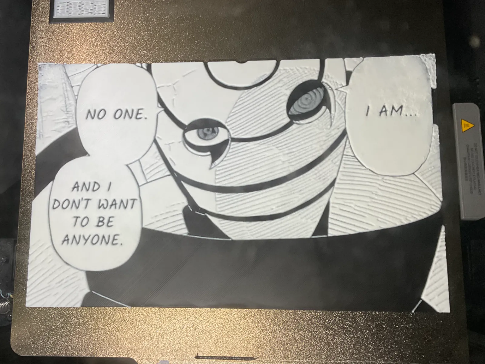Obito hueforge "I am... No one"