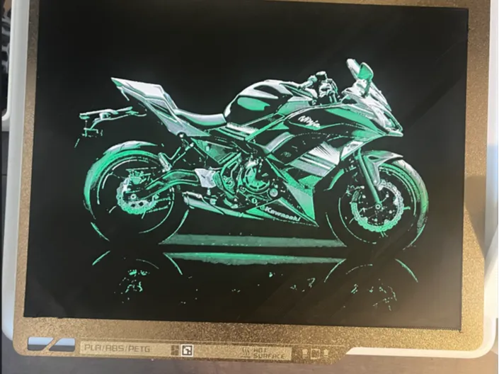 Kawasaki Ninja Hueforge