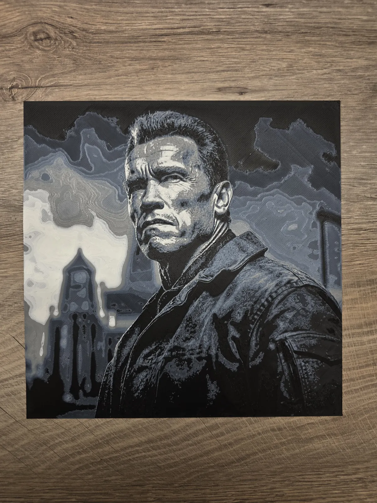 Arnold Schwarzenegger - Hueforge