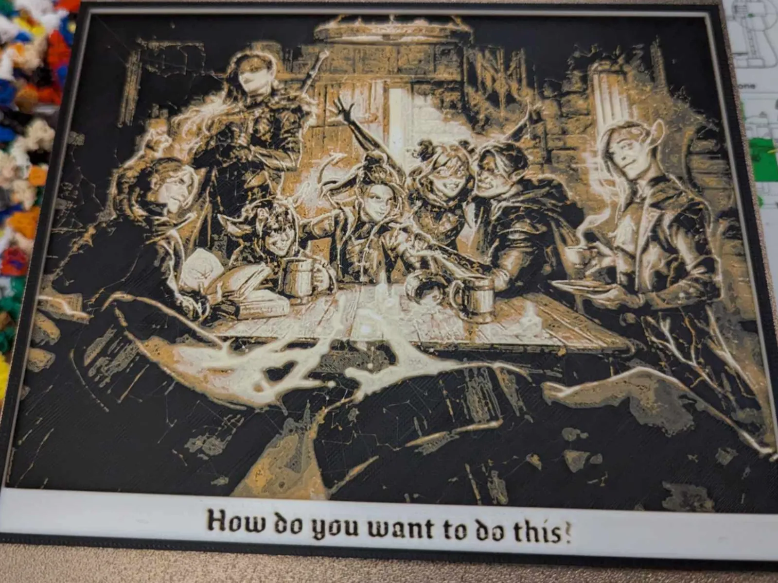 How do you want to do this? Critical role Hueforge