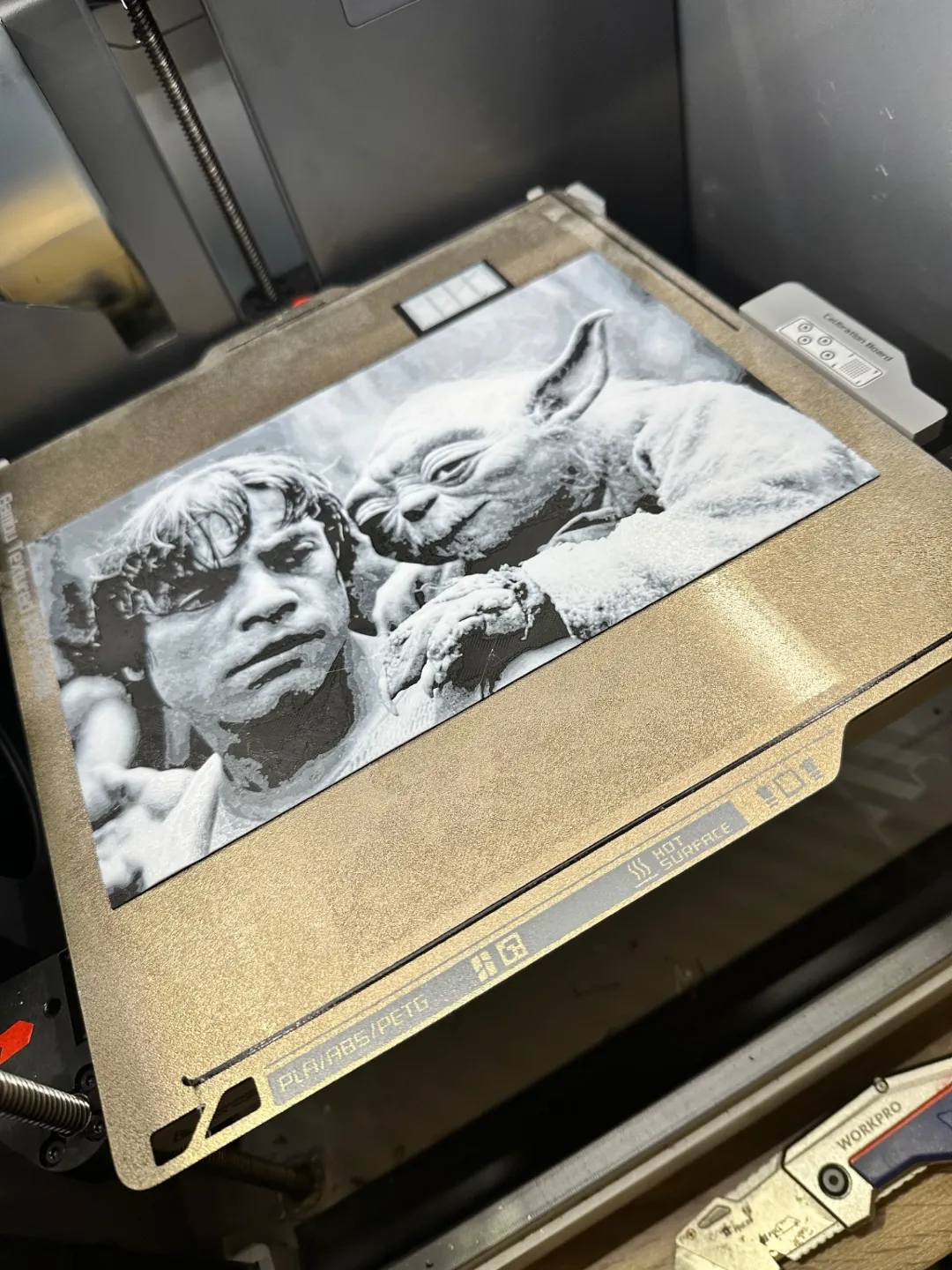 Luke & Yoda starwars hueforge