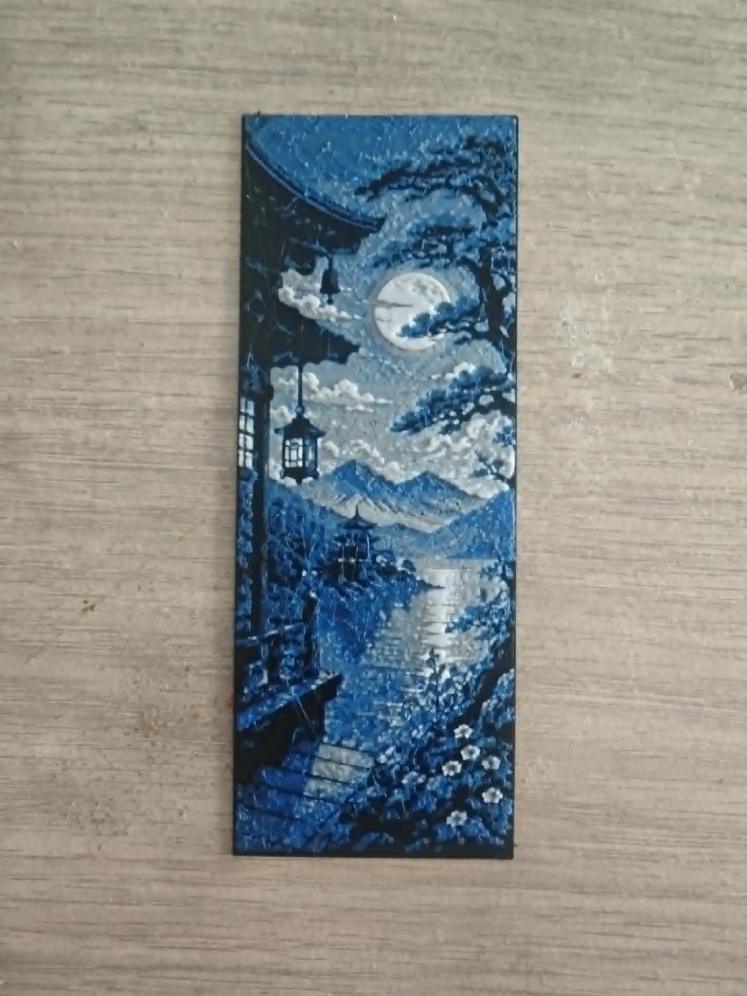 hueforge marque page moonlit serenity