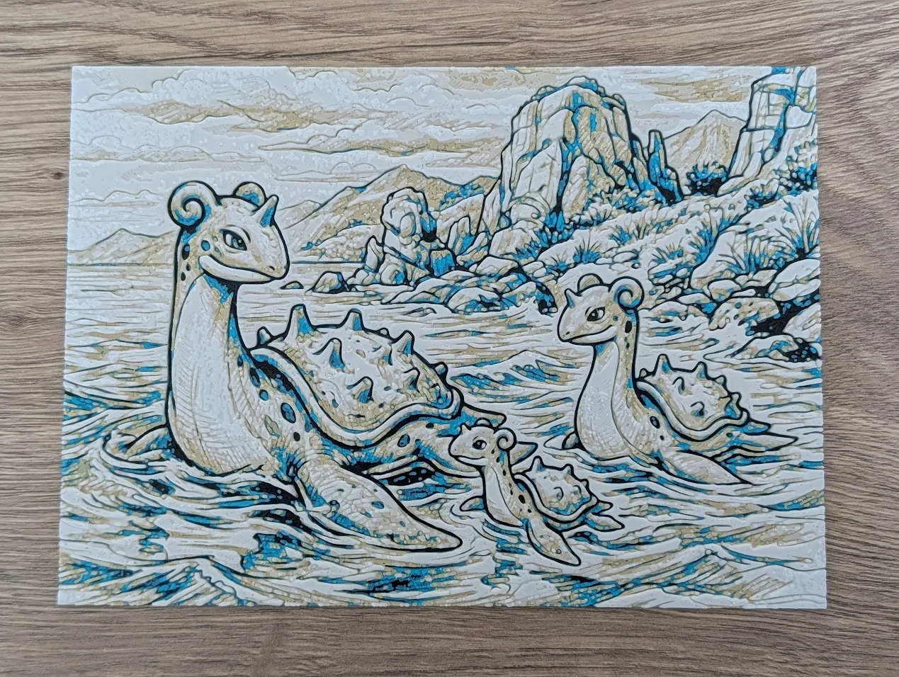 Lapras Hueforge & Frame