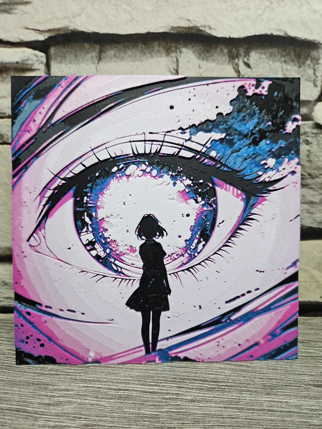 Anime Girl Hue Forge Walk in the Eye