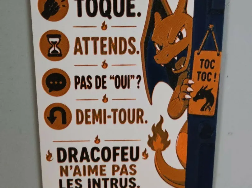 dracofeu pancarte ams non obligatoire hueforge