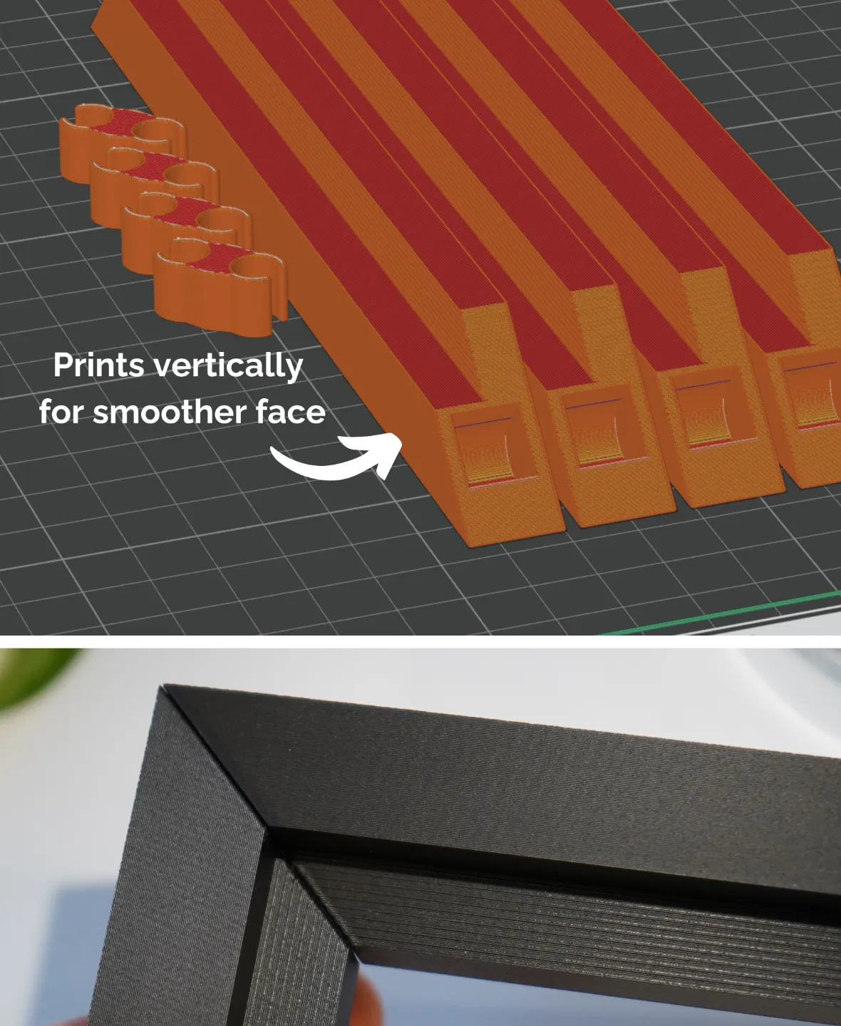 Smooth Textured SnapFrames