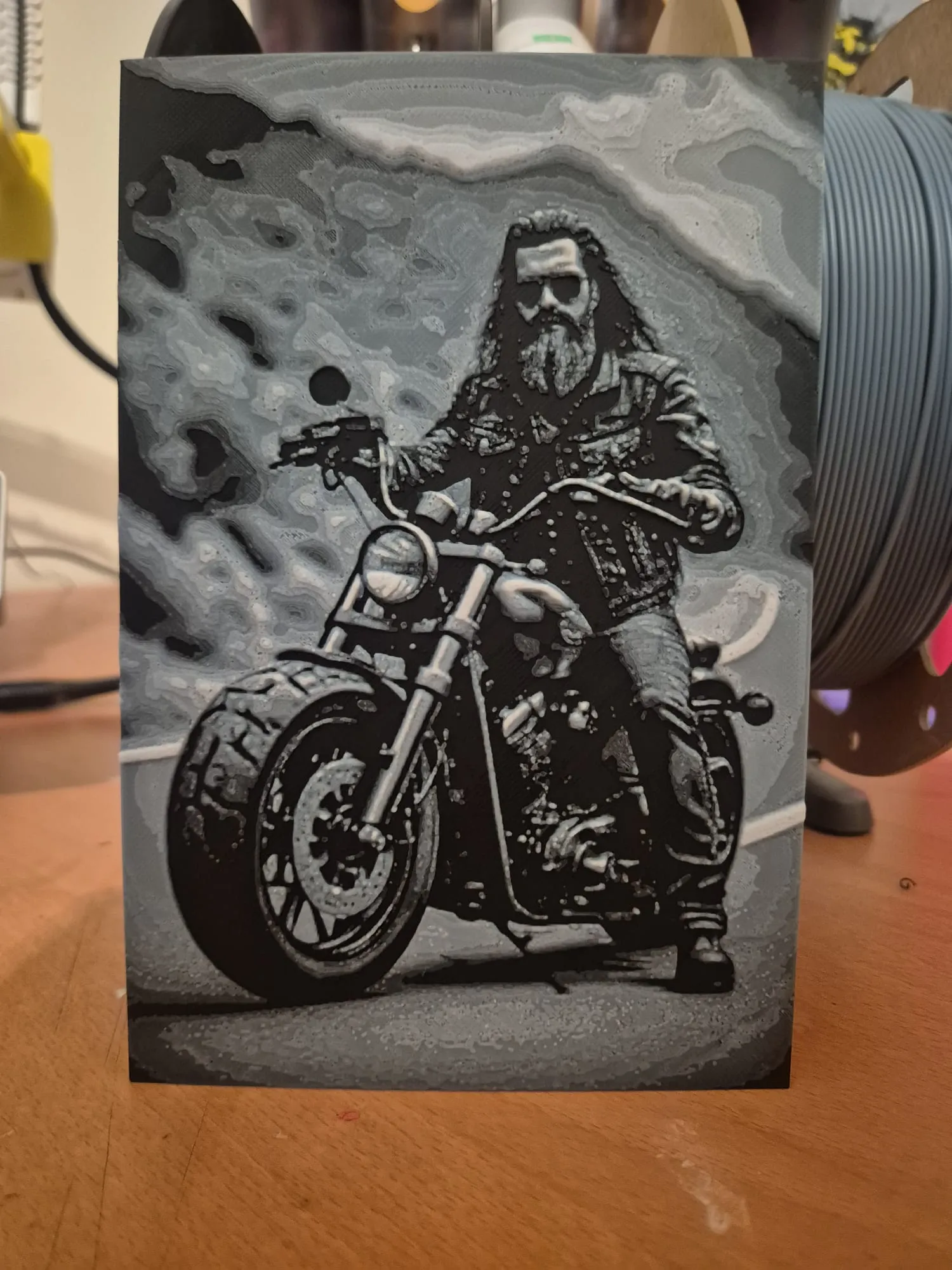 The Biker hueforge