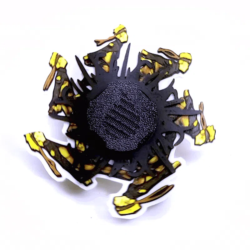 Naruto Run Zoetrope Spinner (READ DESCRIPTION)