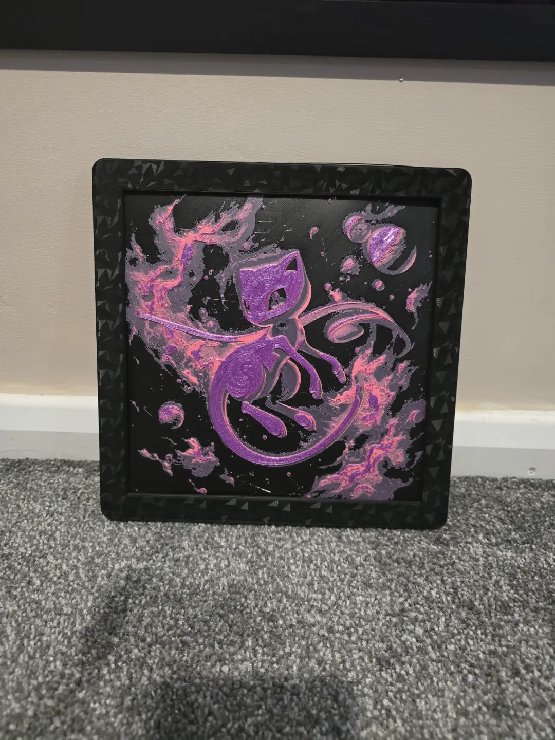 Pokémon Mew in space hue forge