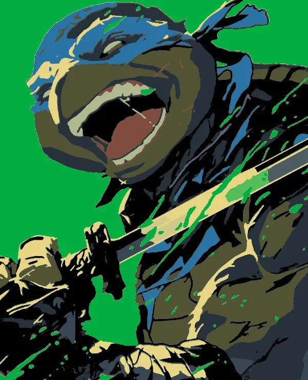 Hueforge: Teenage Mutant Ninja Turtles - Leonardo