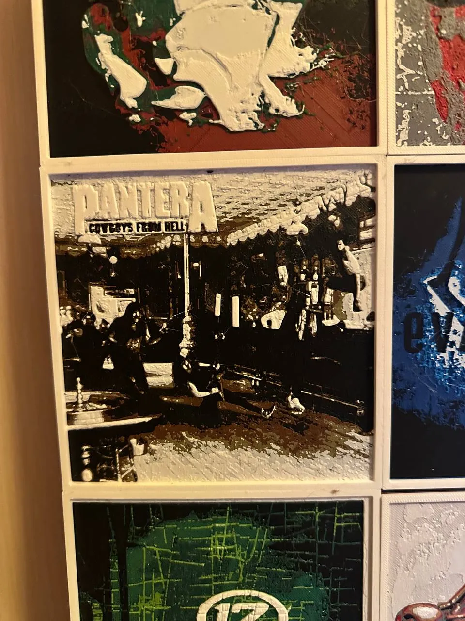 Pantera "CFH" Album - Hueforge Art