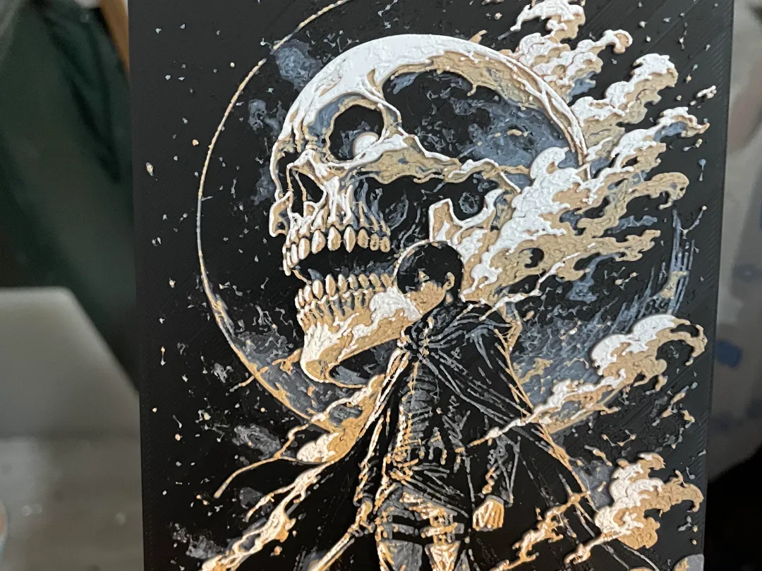 Swordman_Skull_V1 Hueforge