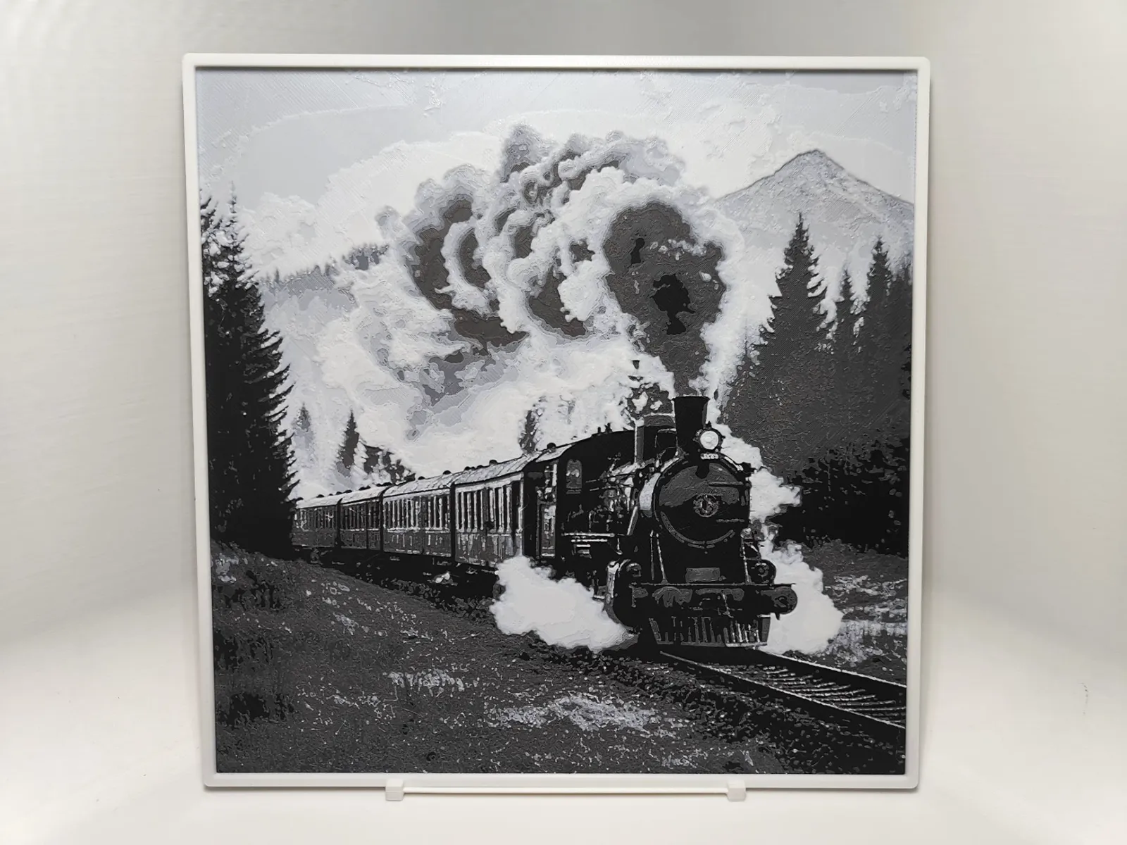 Steam Train - Hueforge