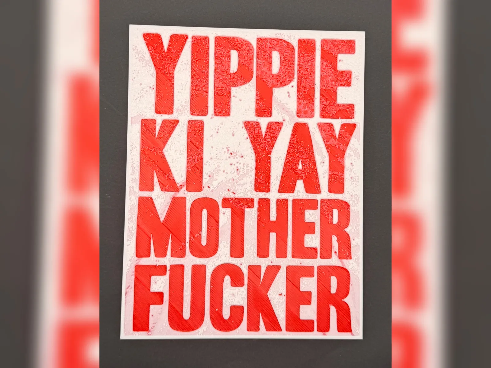 Die Hard - Yippee Ki Yay Motherf*cker Print Set