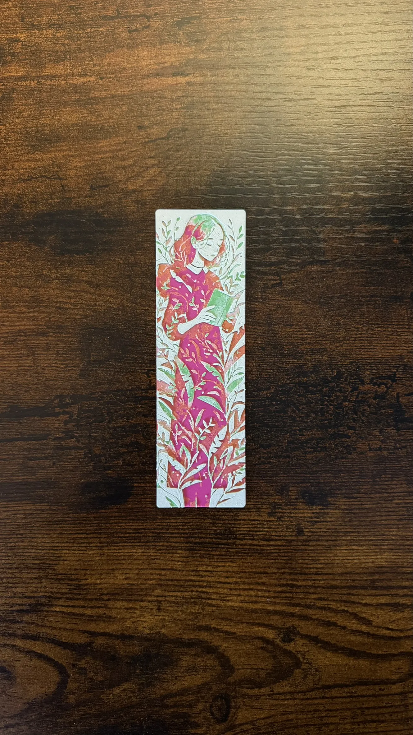 Small HueForge bookmark