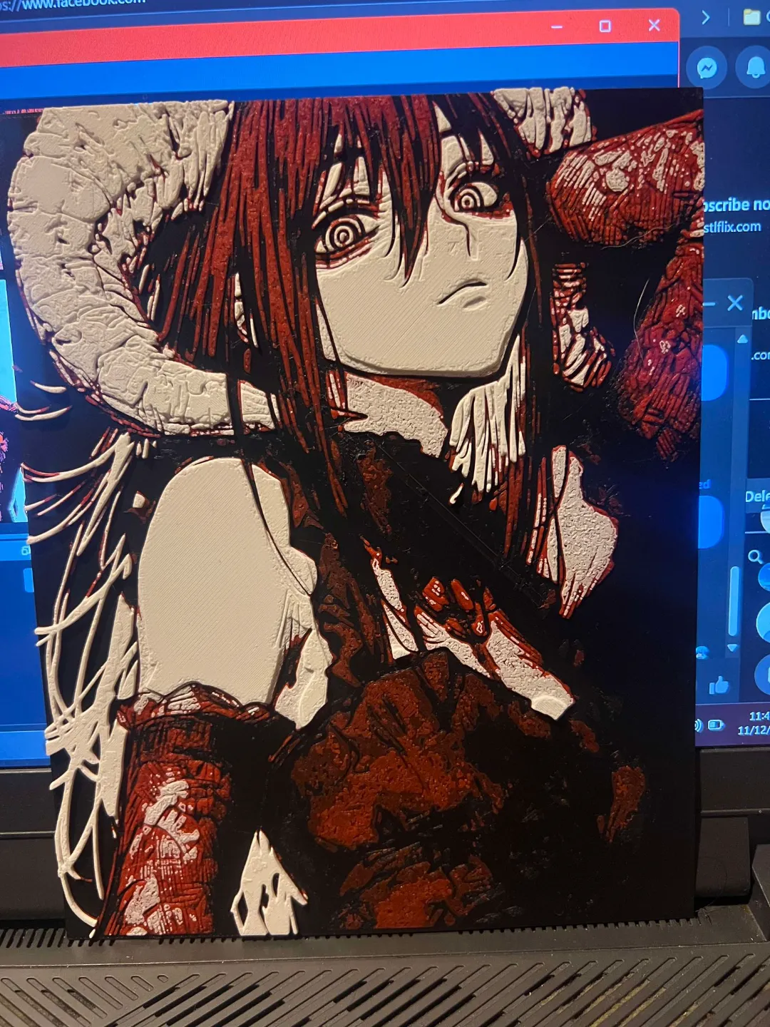Anime Girl Devil HueForge