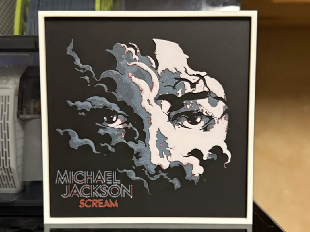 Michael Jackson - Scream Hueforge