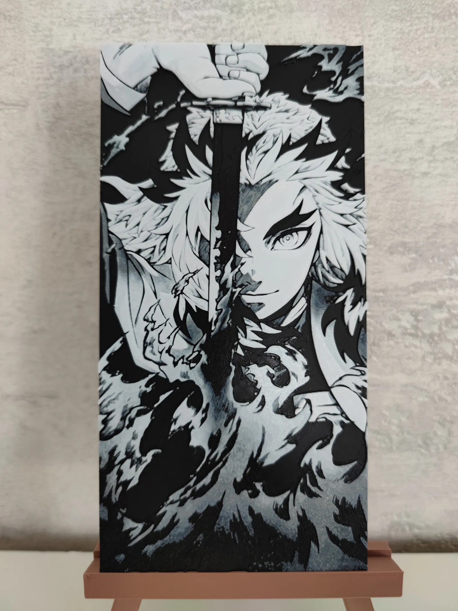 Demon Slayer Flammen Säule Hueforge