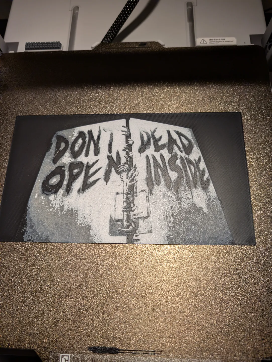 Don't Open Dead Inside Walking Dead HueForge
