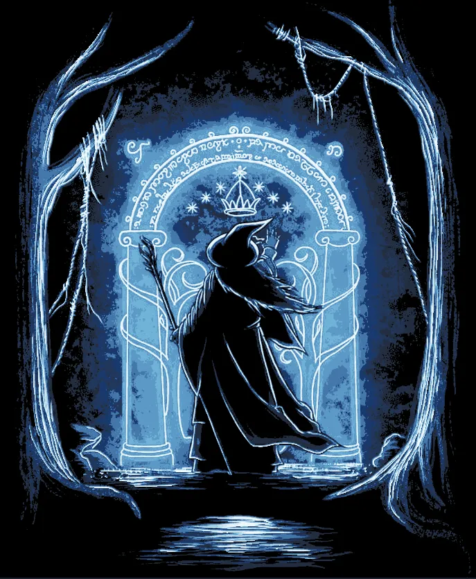Hueforge - Lord of the Rings - Gandalf Doors Durin