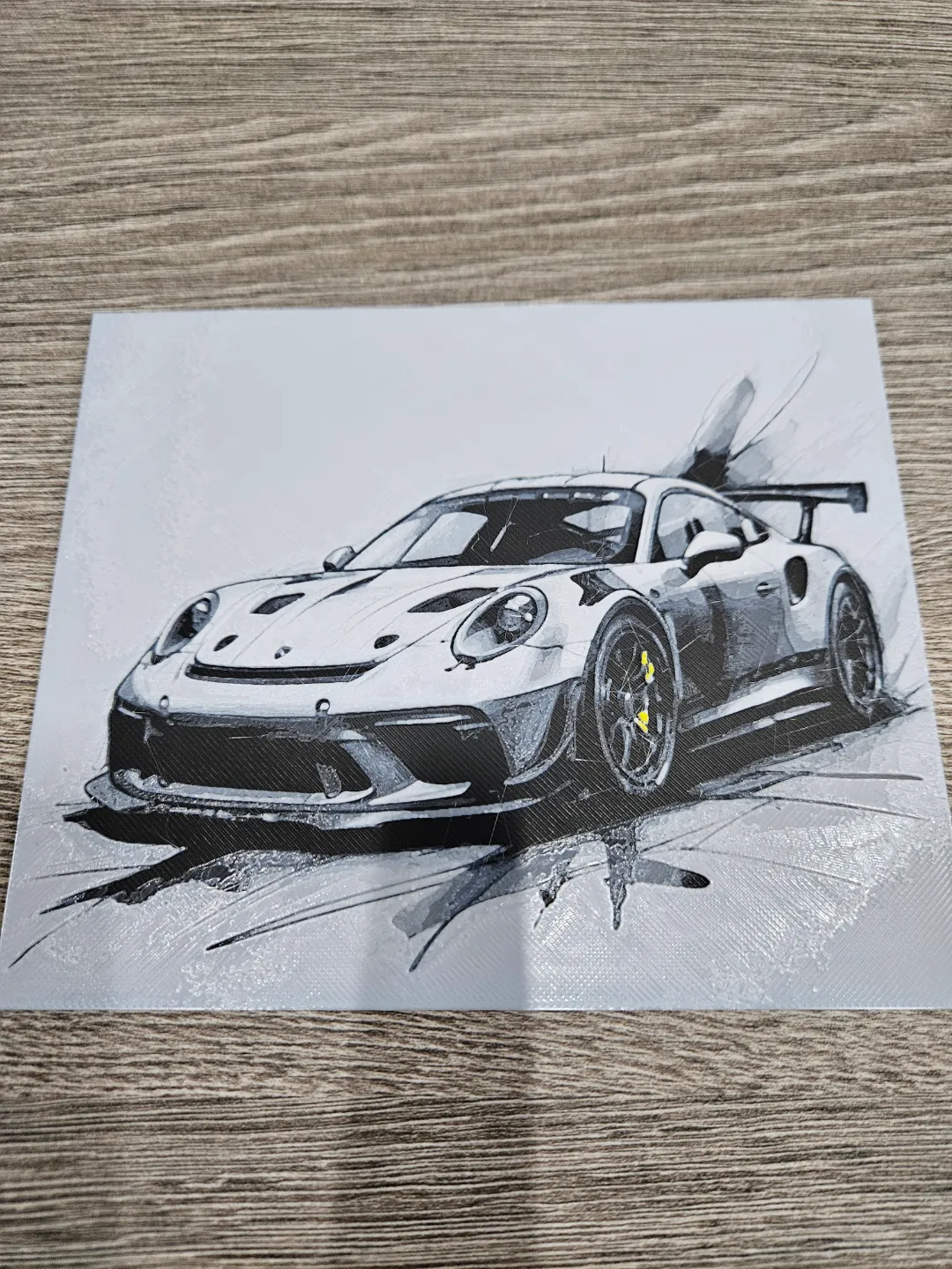 Porsche GT3 RS HueForge Part 2