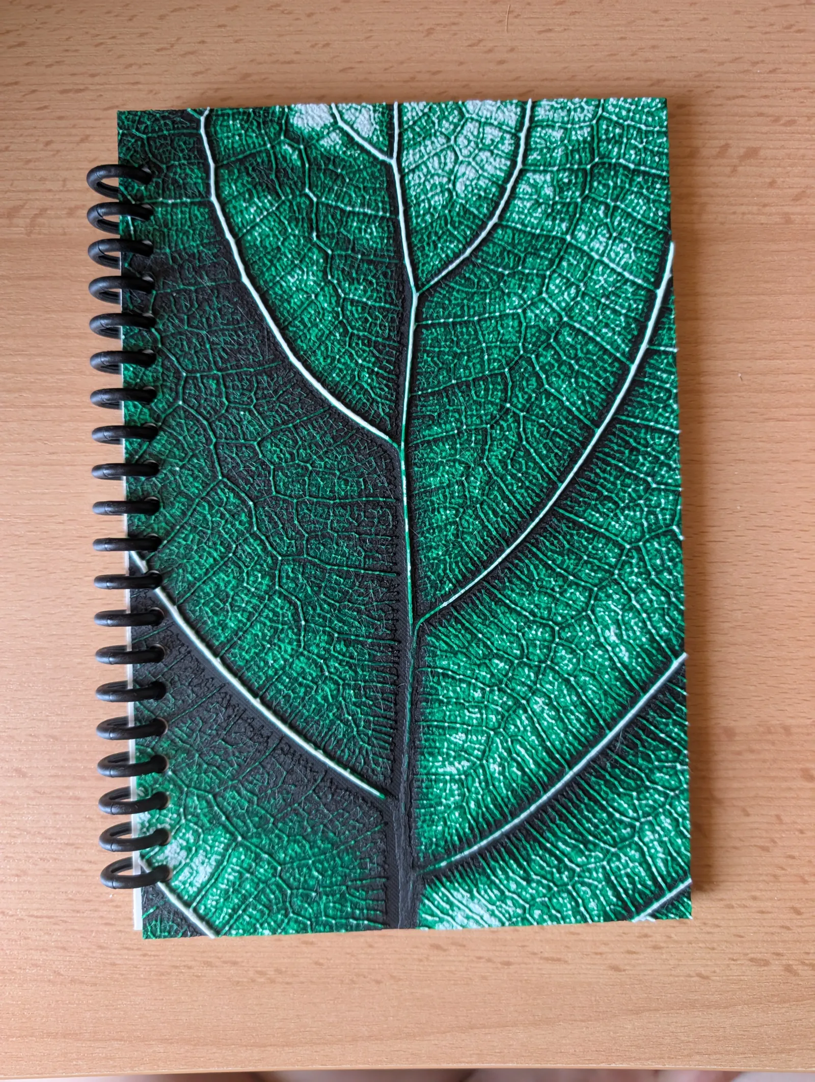 Leaf Textured Notebook Cover