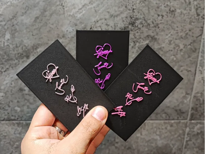 Black Pink - collectable cards