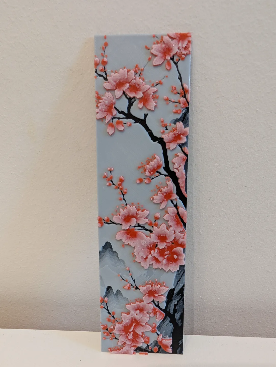 Cherry Blossom Bookmark - HueForge