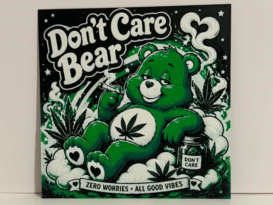 Don't Care Bear Hueforge