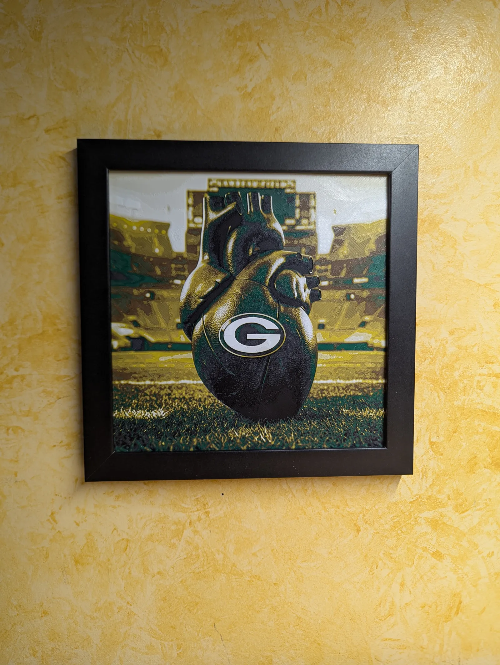 Green Bay Packers Heart 1.0