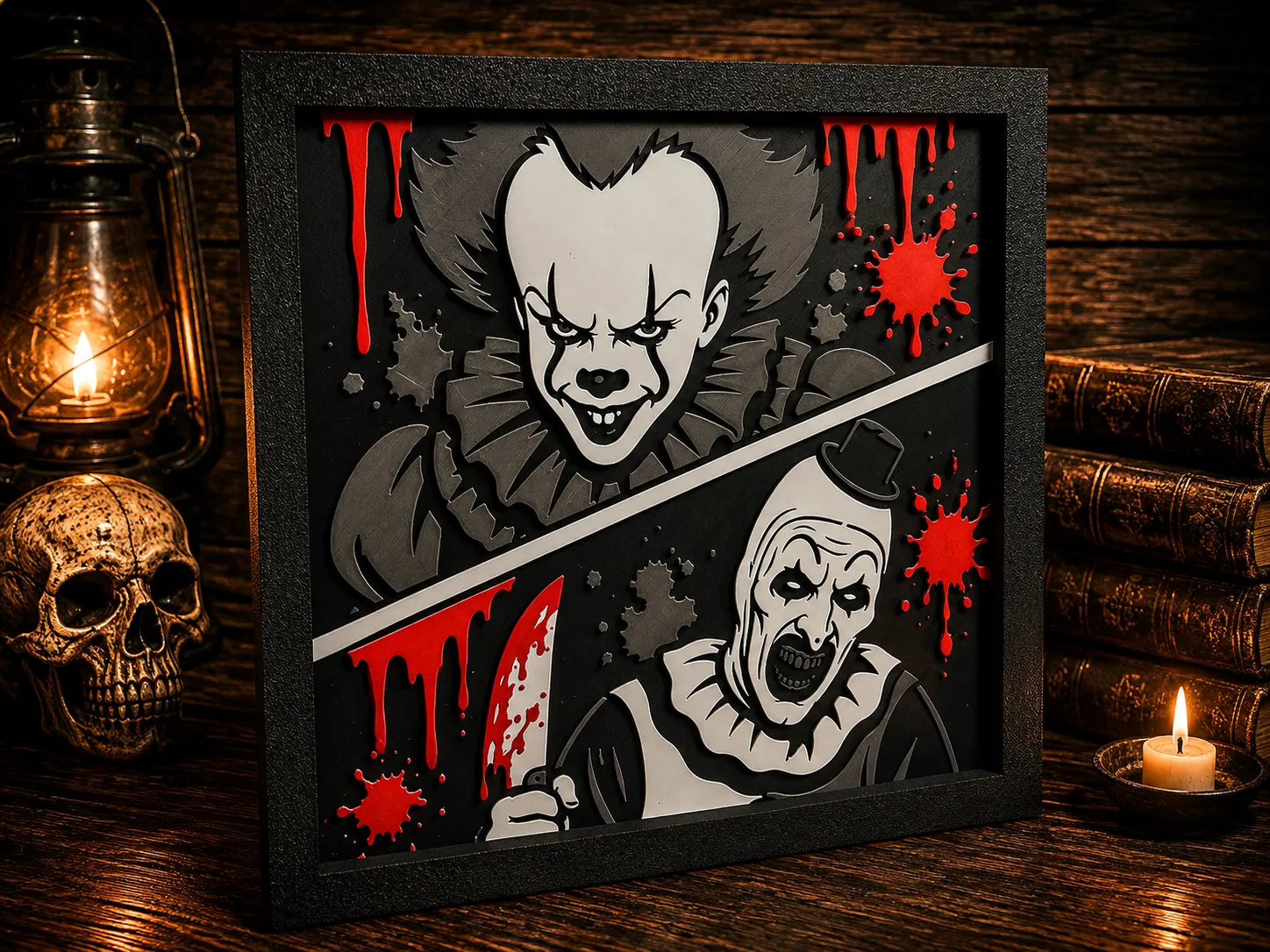 Killer Clowns - Horror HueForge