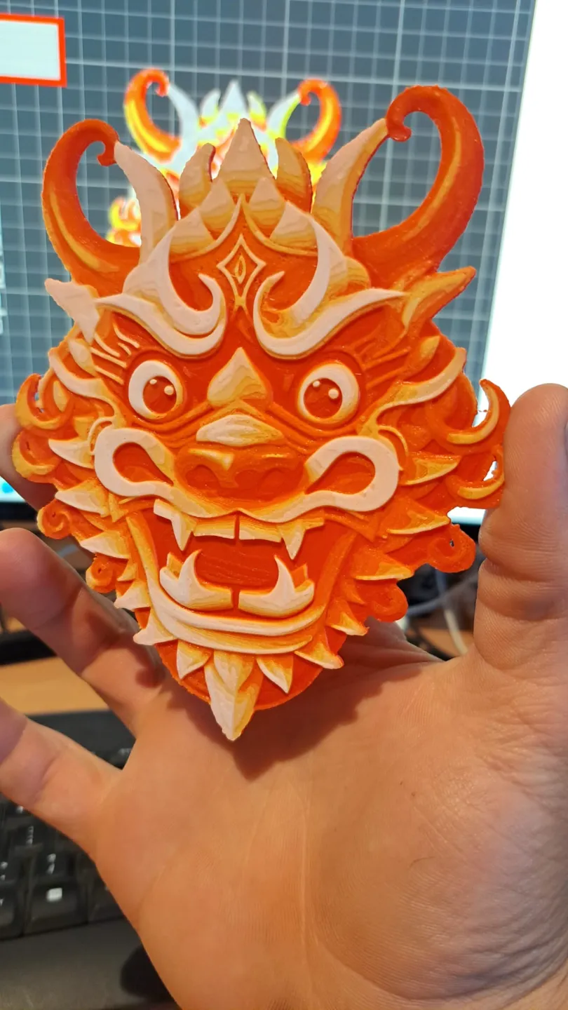 hue forge dragon face