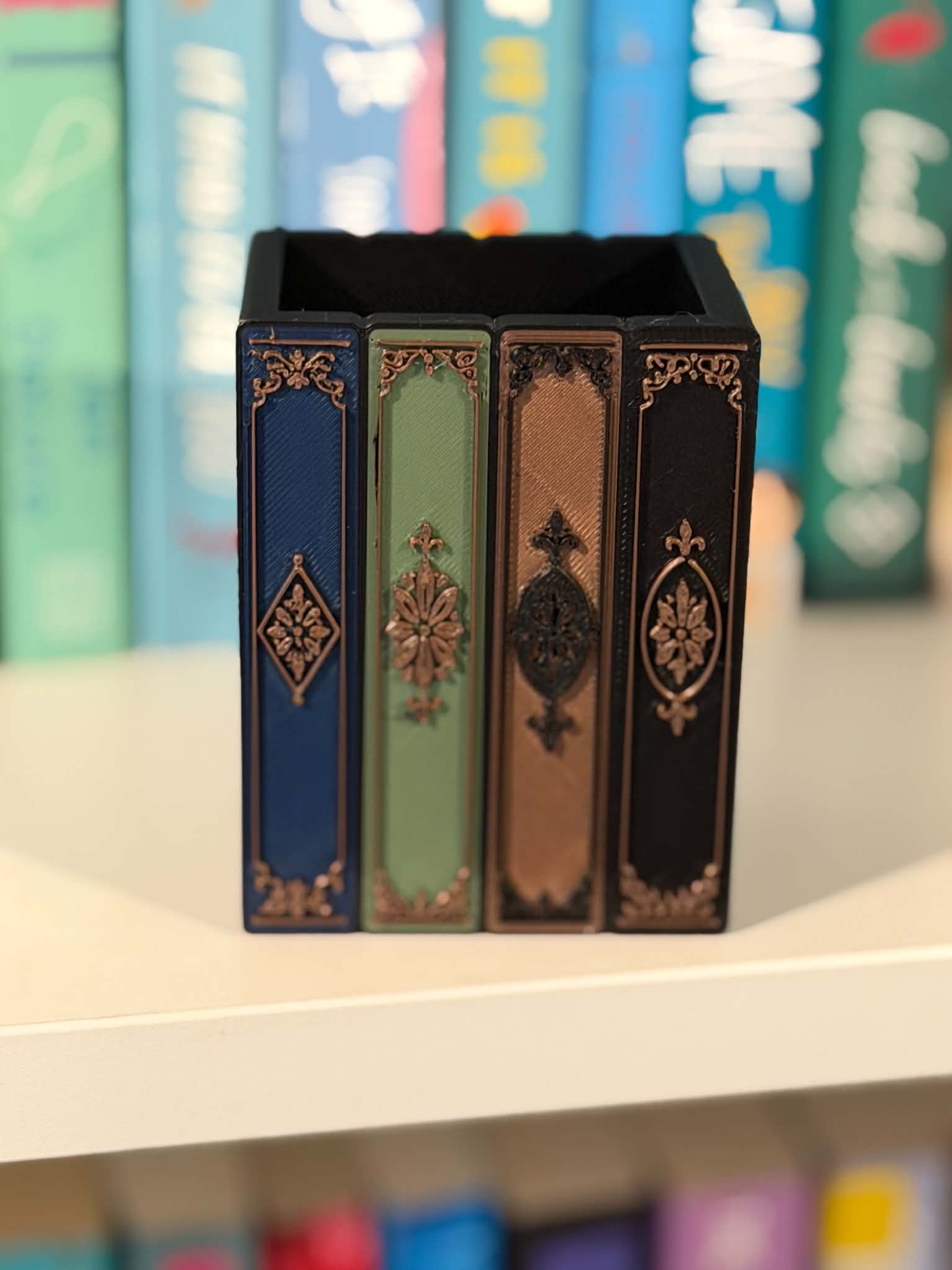 Antique Books Bookmark Holder | Library Bookcase