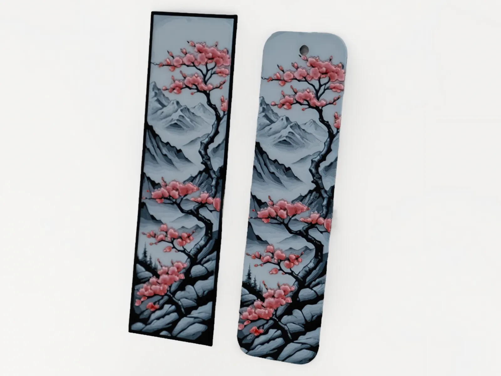 Cherry Blossom Bookmark - Keeper of the mountains