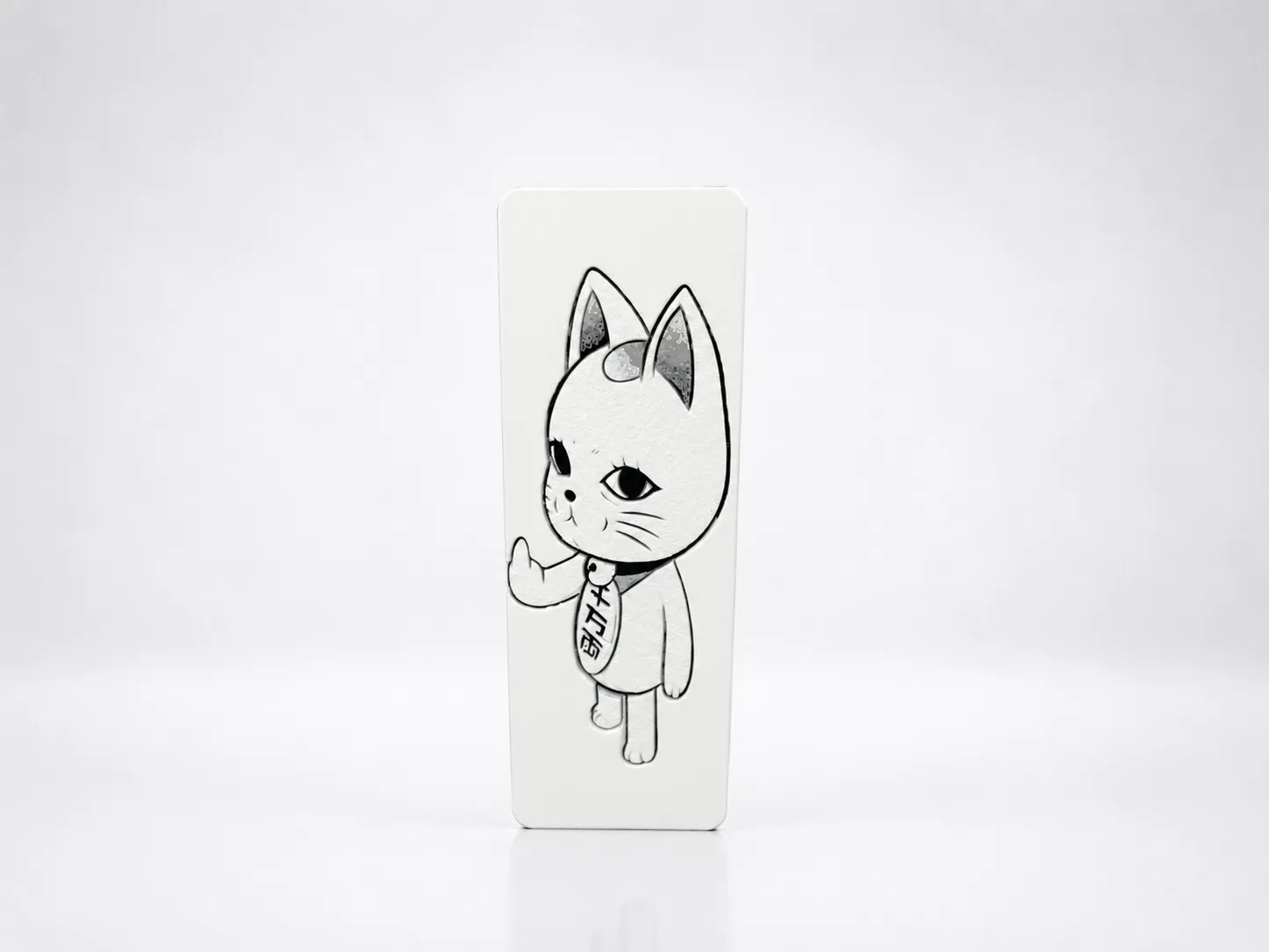marcapáginas gato dandadan