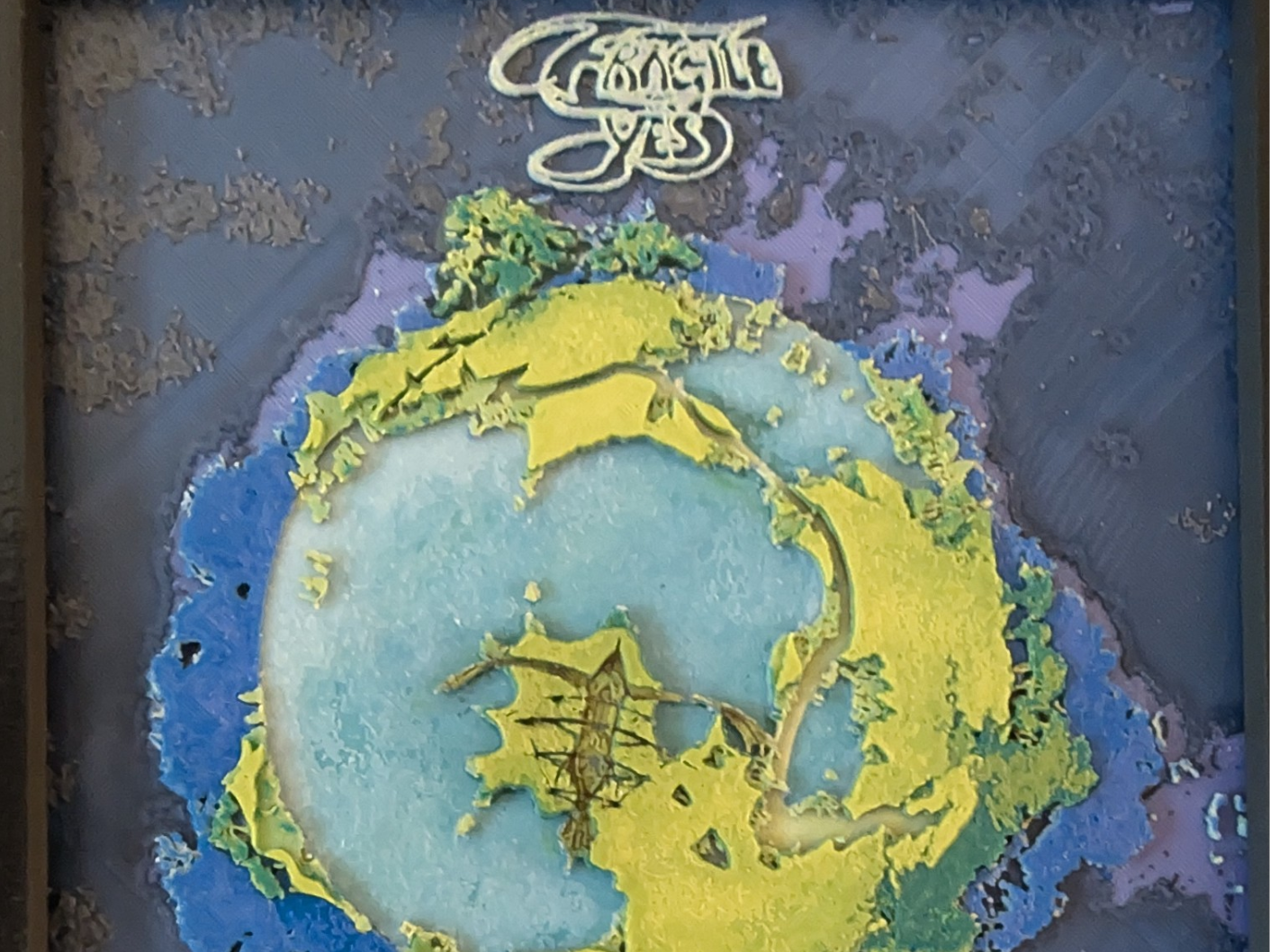 Yes - Fragile - Hueforge Album Art