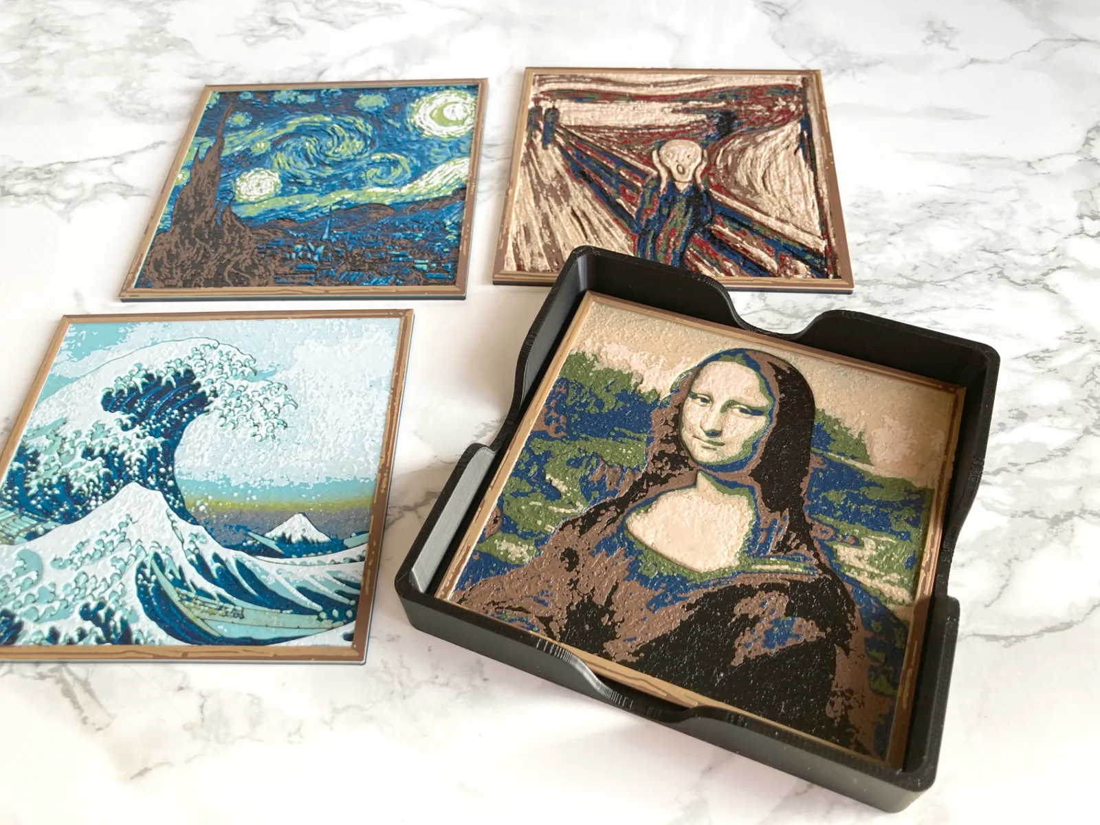 Fine Art / Classic Art HueForge Coasters