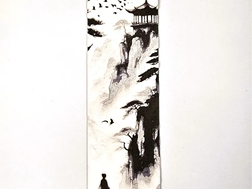 Silent Ascent | HueForge Bookmark