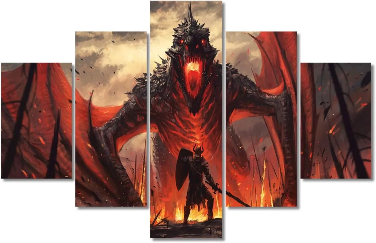 Wall Art Hueforge Dragon