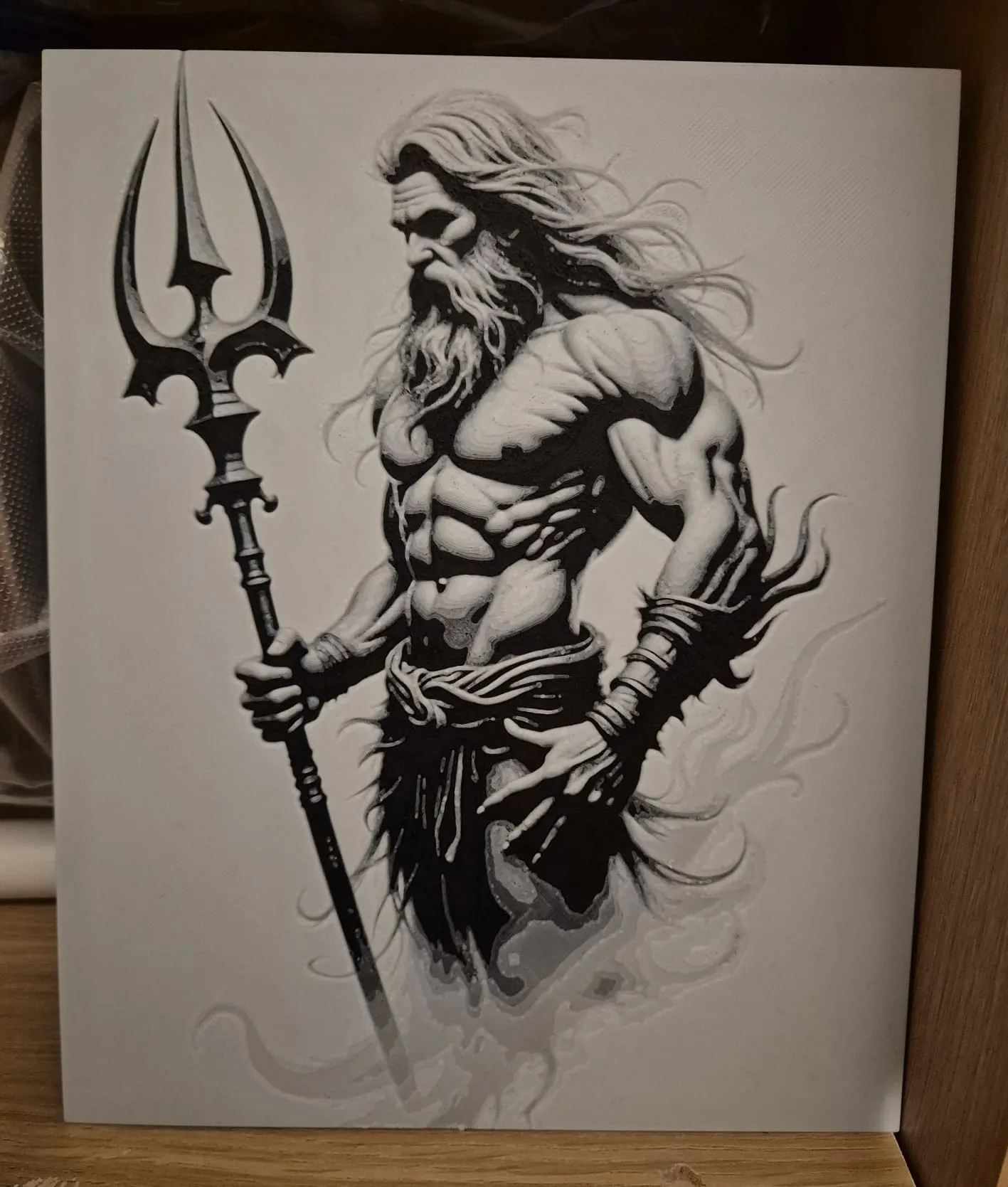 Aqua Man Hueforge