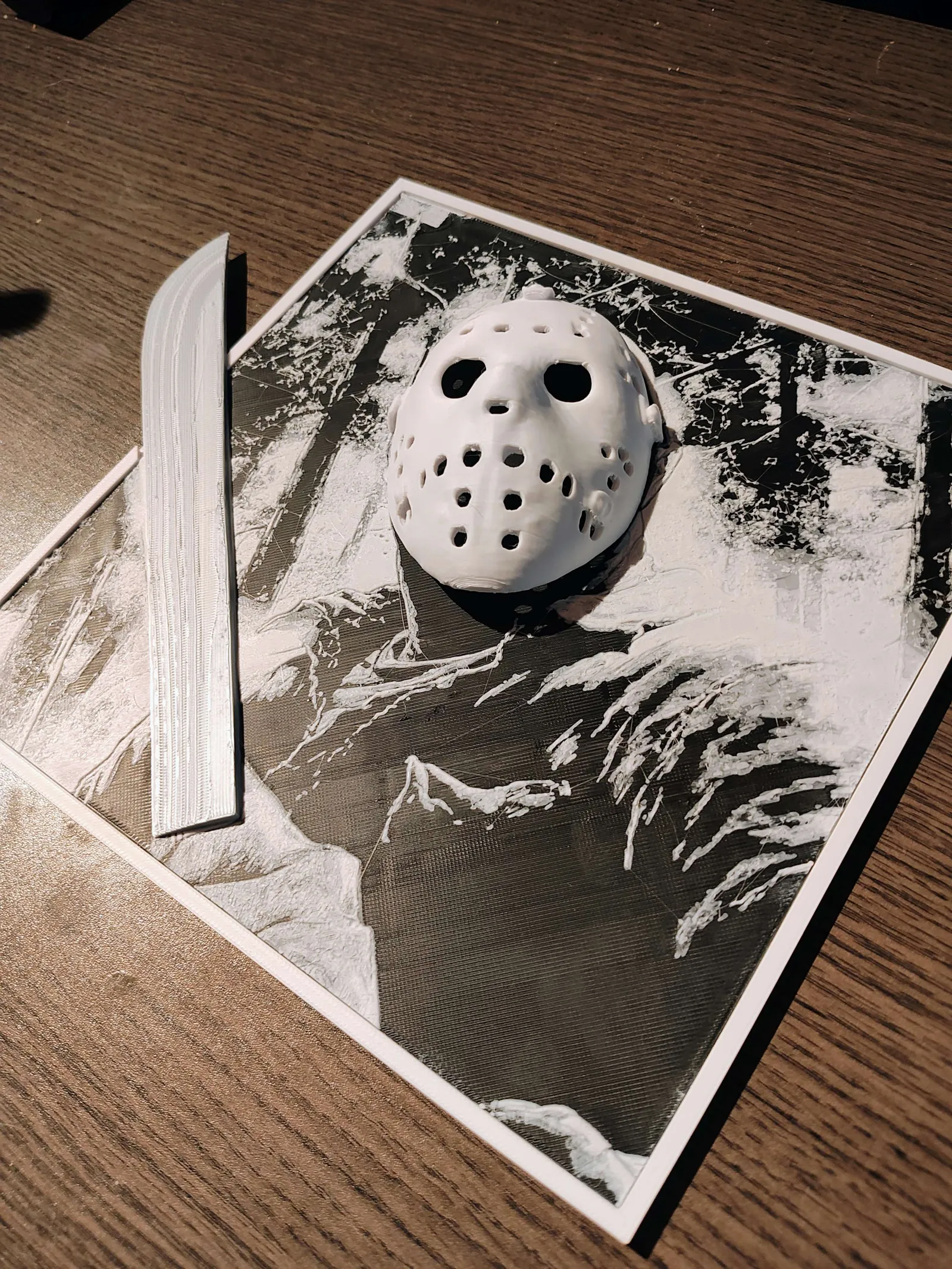 Jason Voorhees: Foggy Woods 3D Pop-Out Art
