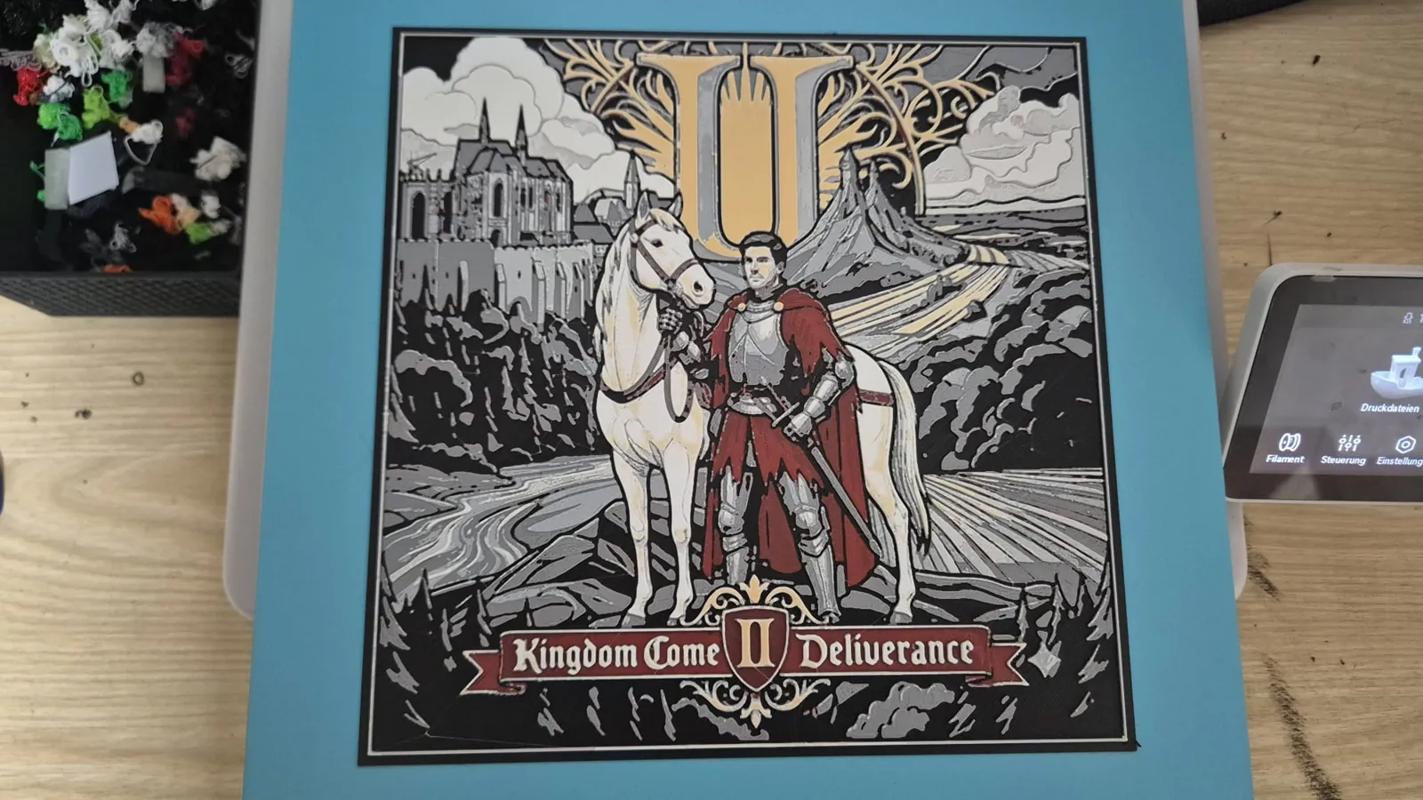Kingdom Come Deliverance HueForge Wall Art